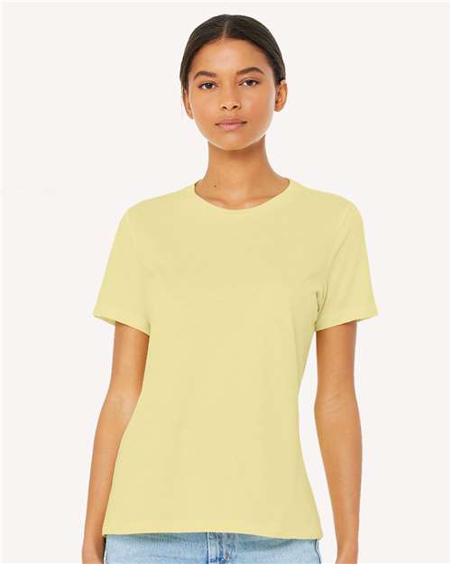 3XL - Women’s Relaxed Fit Heather CVC T-Shirt - 6400CVC