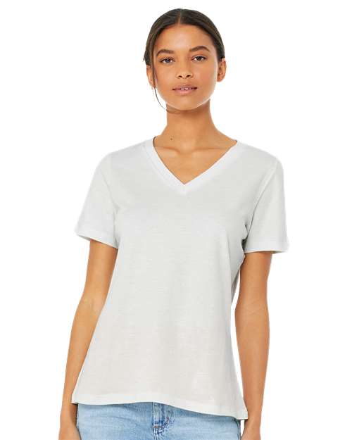 Women’s Relaxed Jersey V-Neck T-Shirt - 6405