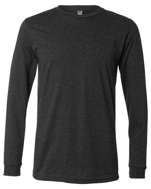 XS - Heather CVC Long Sleeve Tee - 3501CVC