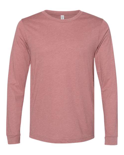 XS - Heather CVC Long Sleeve Tee - 3501CVC