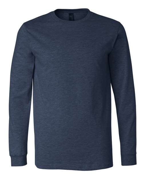 XS - Heather CVC Long Sleeve Tee - 3501CVC