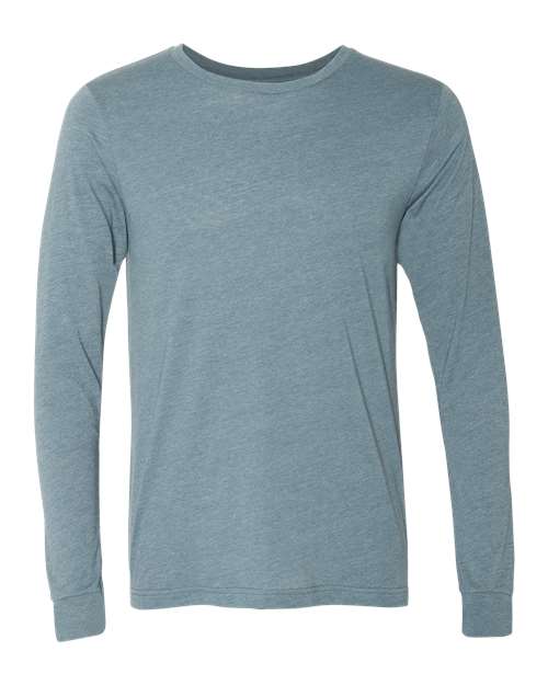 XS - Heather CVC Long Sleeve Tee - 3501CVC