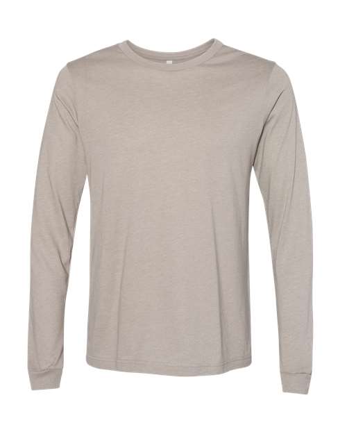 XS - Heather CVC Long Sleeve Tee - 3501CVC