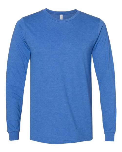 XS - Heather CVC Long Sleeve Tee - 3501CVC