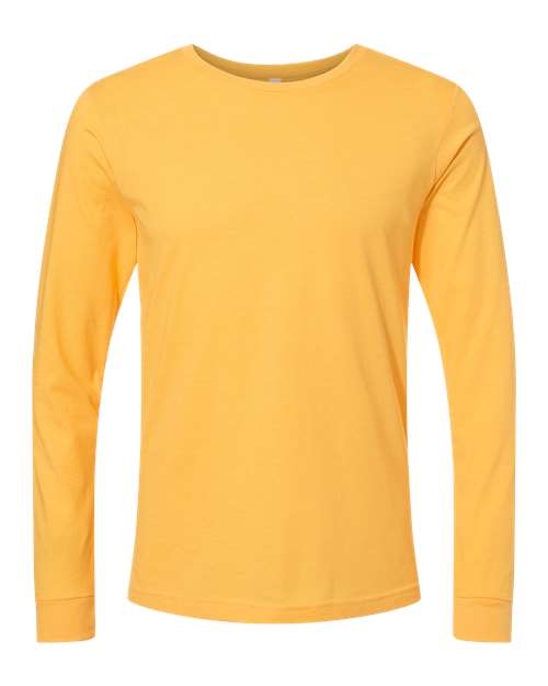 XS - Heather CVC Long Sleeve Tee - 3501CVC