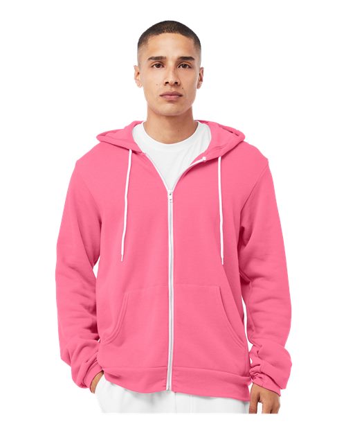 3XL - Sponge Fleece Full-Zip Hoodie - 3739