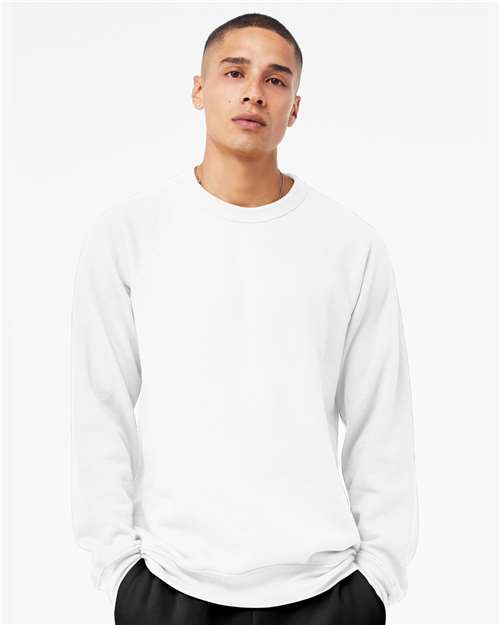 3XL - Sponge Fleece Raglan Crewneck Sweatshirt - 3901