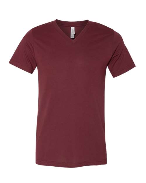 XS - Heather CVC V-Neck T-Shirt - 3005CVC