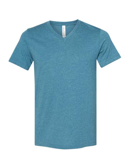 XS - Heather CVC V-Neck T-Shirt - 3005CVC