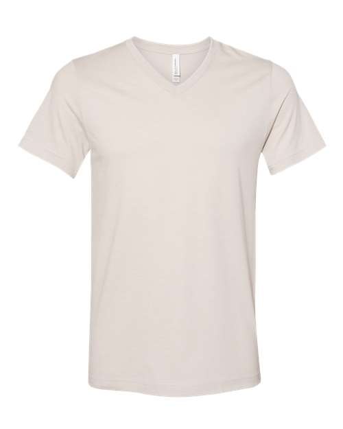 XS - Heather CVC V-Neck T-Shirt - 3005CVC