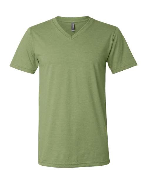 XS - Heather CVC V-Neck T-Shirt - 3005CVC