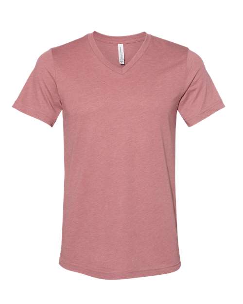 XS - Heather CVC V-Neck T-Shirt - 3005CVC