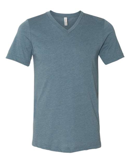 XS - Heather CVC V-Neck T-Shirt - 3005CVC