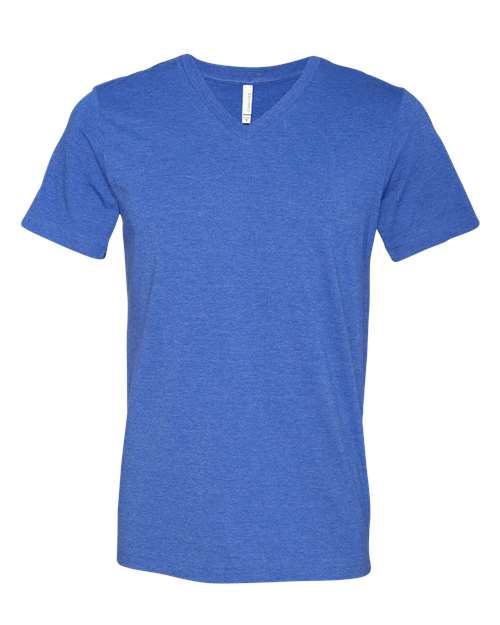 XS - Heather CVC V-Neck T-Shirt - 3005CVC