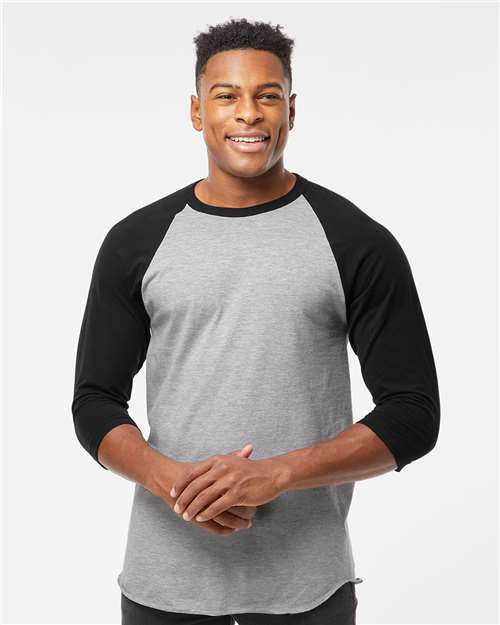 3XL - Fine Jersey Raglan T-Shirt - 245