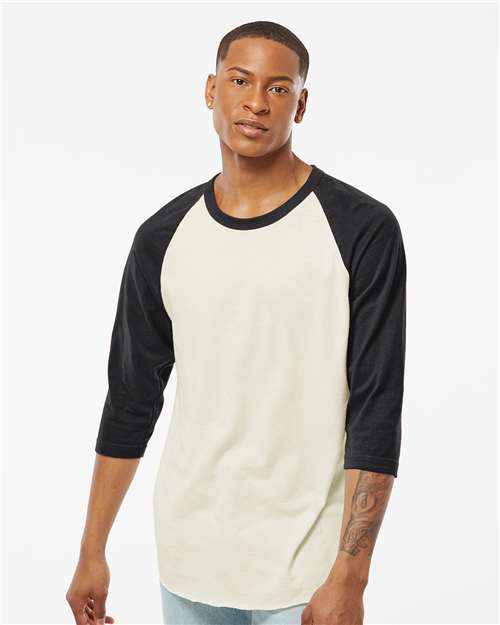 XL - Fine Jersey Raglan T-Shirt - 245