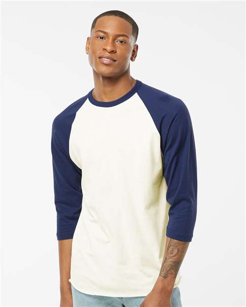 3XL - Fine Jersey Raglan T-Shirt - 245