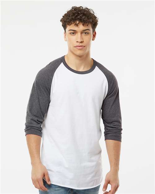 XL - Fine Jersey Raglan T-Shirt - 245