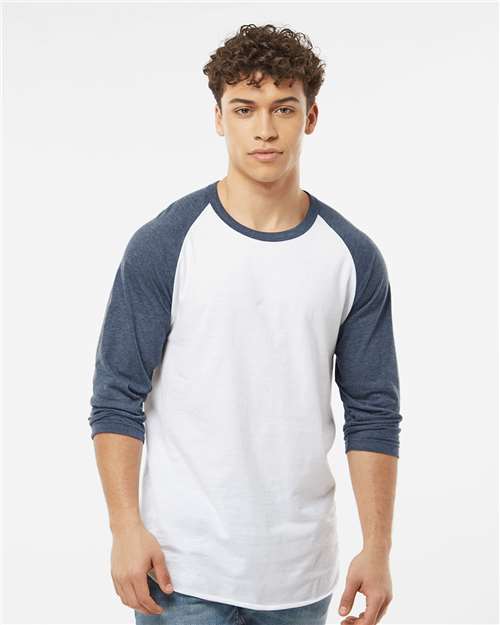 3XL - Fine Jersey Raglan T-Shirt - 245