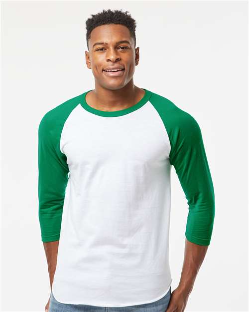 XL - Fine Jersey Raglan T-Shirt - 245