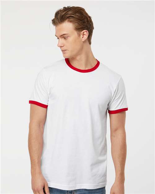 Fine Jersey Ringer T-Shirt - 246
