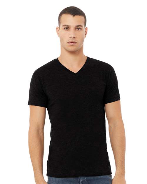 XS - Heather CVC V-Neck T-Shirt - 3005CVC