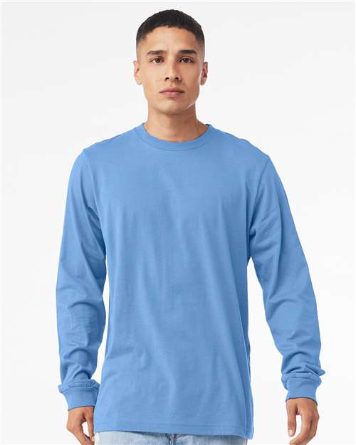 XS - Heather CVC Long Sleeve Tee - 3501CVC