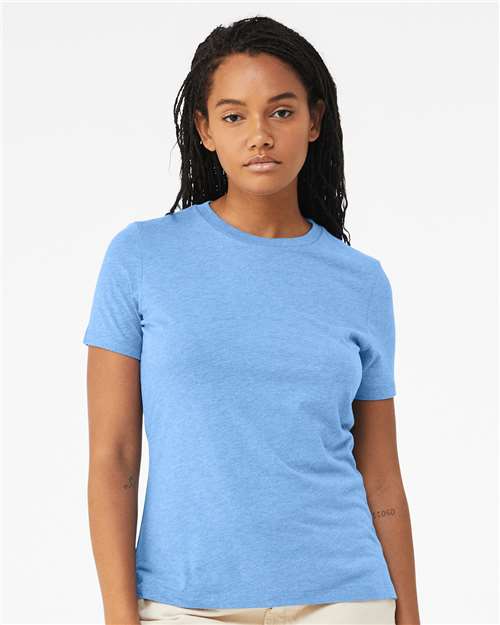 3XL - Women’s Relaxed Fit Heather CVC T-Shirt - 6400CVC