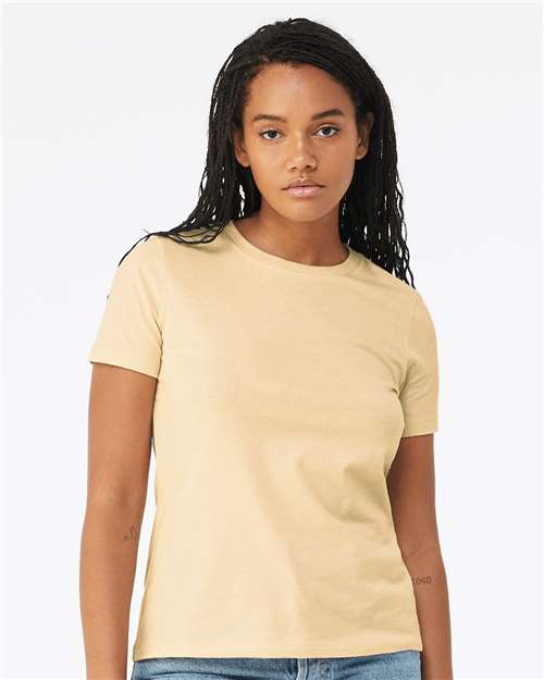 3XL - Women’s Relaxed Fit Heather CVC T-Shirt - 6400CVC