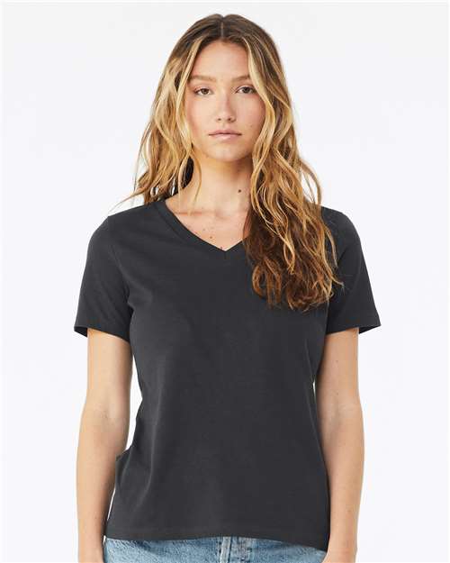 Women’s Relaxed Jersey V-Neck T-Shirt - 6405