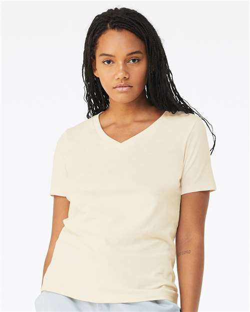 Women’s Relaxed Jersey V-Neck T-Shirt - 6405