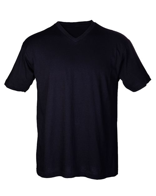 Unisex Fine Jersey V-Neck T-Shirt - 206