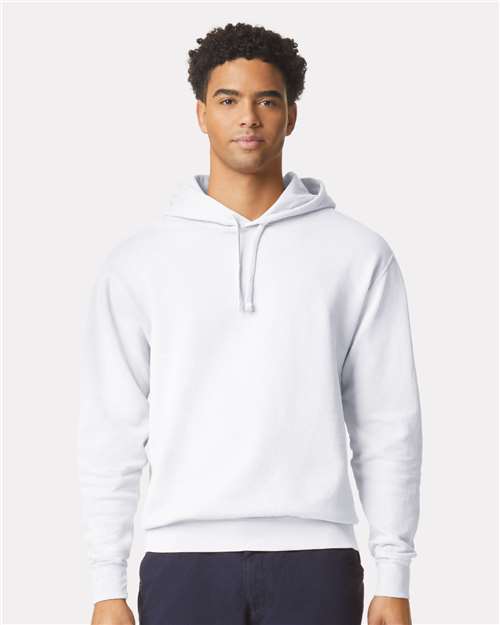 Garment-Dyed Lightweight Fleece Hooded Sweatshirt - 1467