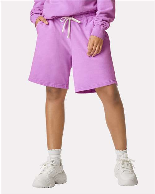 Garment-Dyed Lightweight Fleece Sweat Shorts - 1468