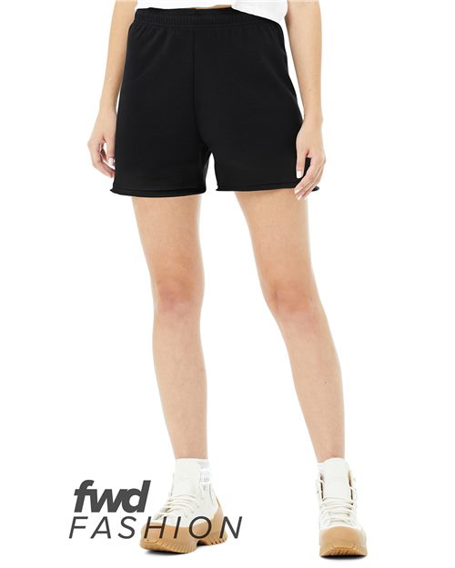 FWD Fashion Women's Cutoff Fleece Shorts - 3797