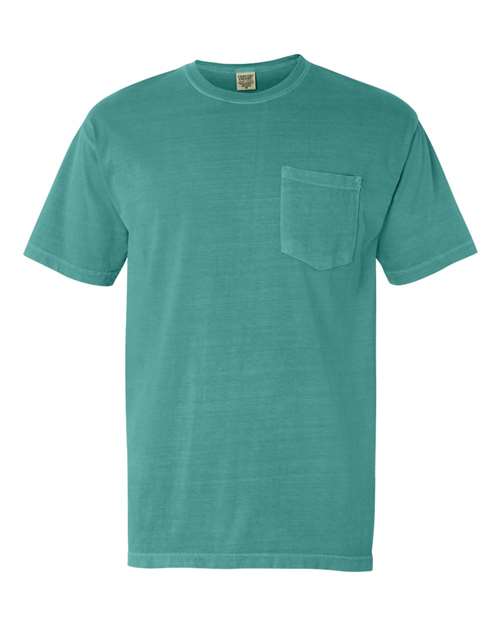 3XL - Garment-Dyed Heavyweight Pocket T-Shirt - 6030