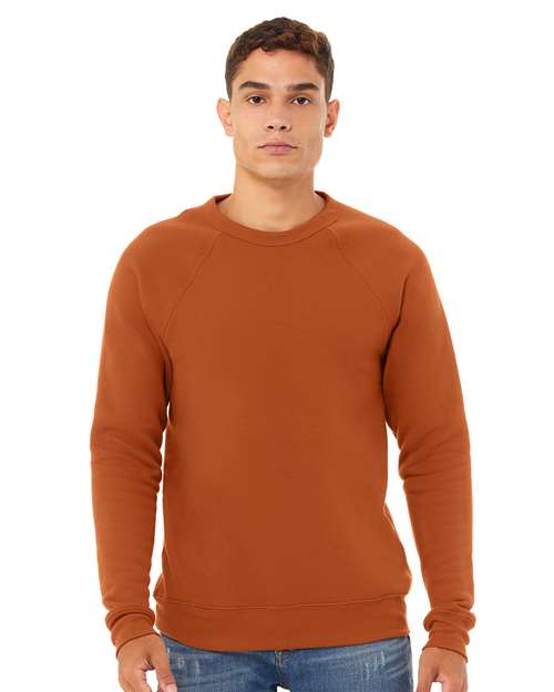 3XL - Sponge Fleece Raglan Crewneck Sweatshirt - 3901