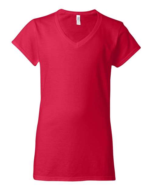 Softstyle® Women’s V-Neck T-Shirt - 64V00L