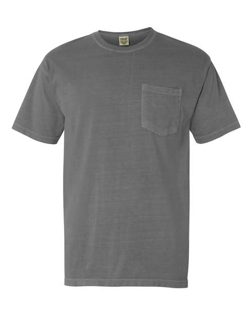 XL - Garment-Dyed Heavyweight Pocket T-Shirt - 6030