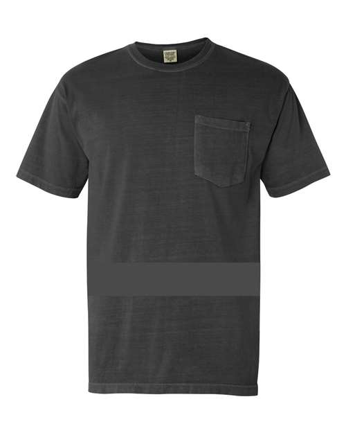 3XL - Garment-Dyed Heavyweight Pocket T-Shirt - 6030