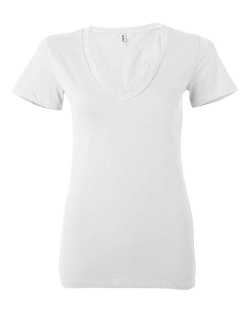 Women’s Jersey Deep V-Neck T-Shirt - 6035