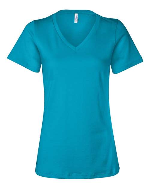 Women’s Relaxed Jersey V-Neck T-Shirt - 6405