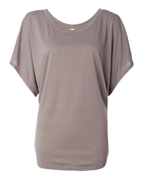 Women’s Flowy Draped Dolman T-Shirt - 8821