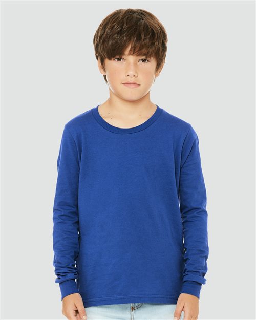 Youth Jersey Long Sleeve Tee - 3501Y