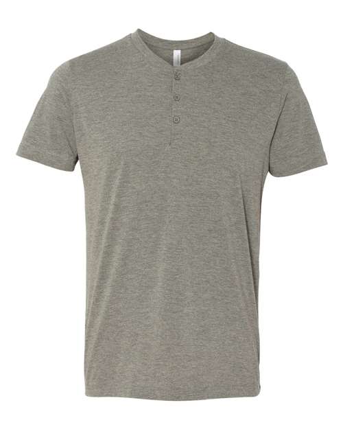 Short Sleeve Henley T-Shirt - 3125