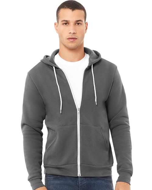 3XL - Sponge Fleece Full-Zip Hoodie - 3739