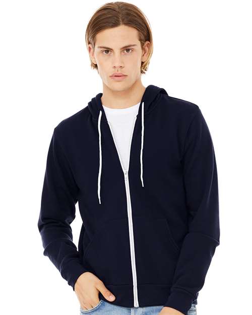 3XL - Sponge Fleece Full-Zip Hoodie - 3739