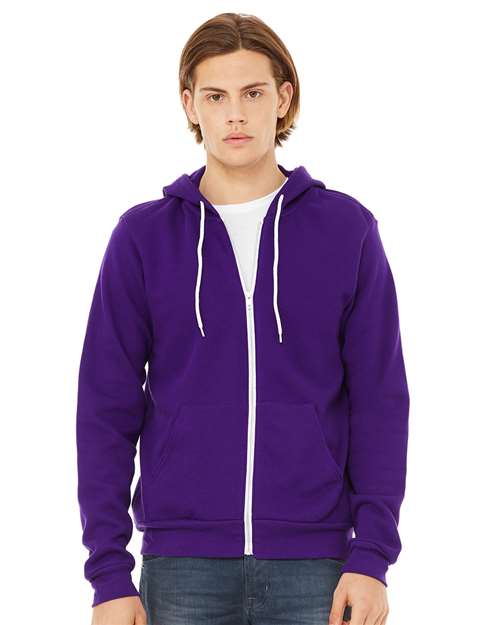 3XL - Sponge Fleece Full-Zip Hoodie - 3739