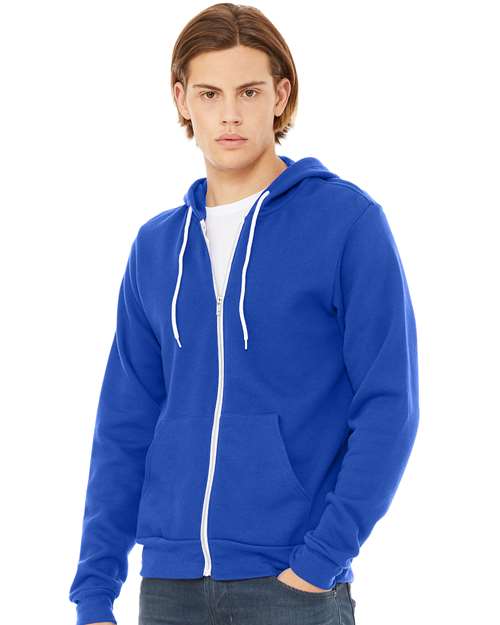 3XL - Sponge Fleece Full-Zip Hoodie - 3739