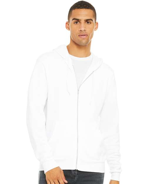 3XL - Sponge Fleece Full-Zip Hoodie - 3739